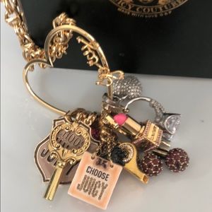 Juicy Couture Heart Charm Necklace
